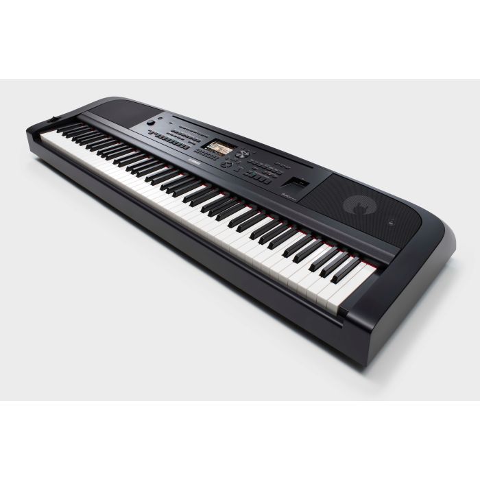Yamaha DGX-670 Digital Grand Piano Black Side Angle