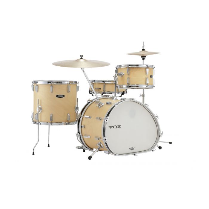 Vox Telstar Maple Drum Kit Side Angle