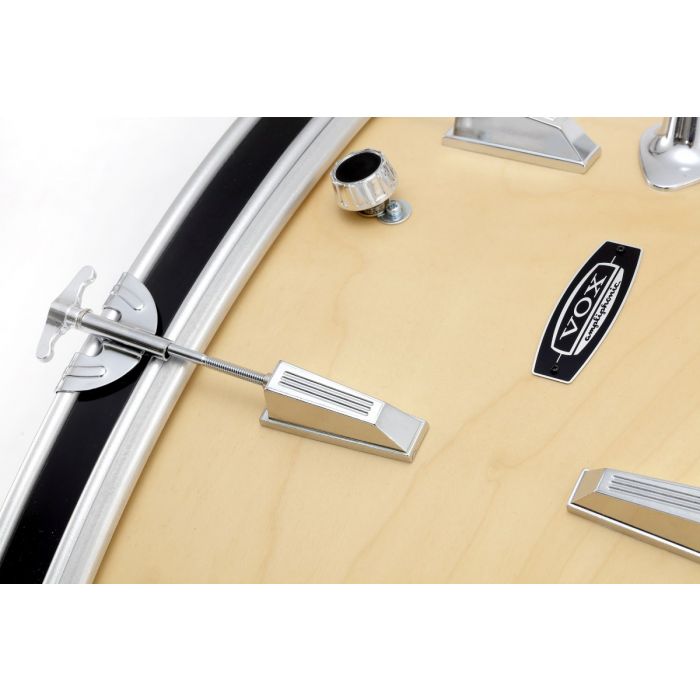 Vox Telstar Maple Drum Kit Shell Detail