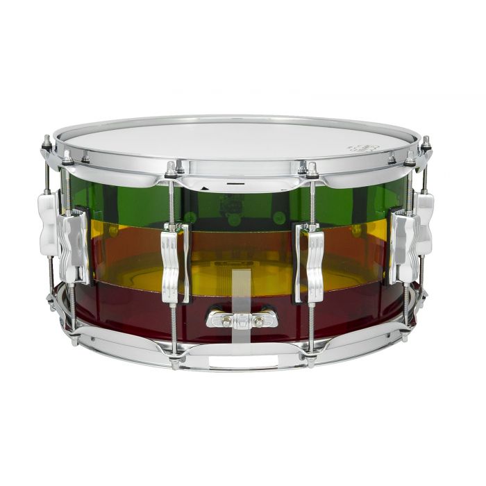 Ludwig Limited Edition Vistalite 14 x 6.5 Snare Drum in Island Sunset back