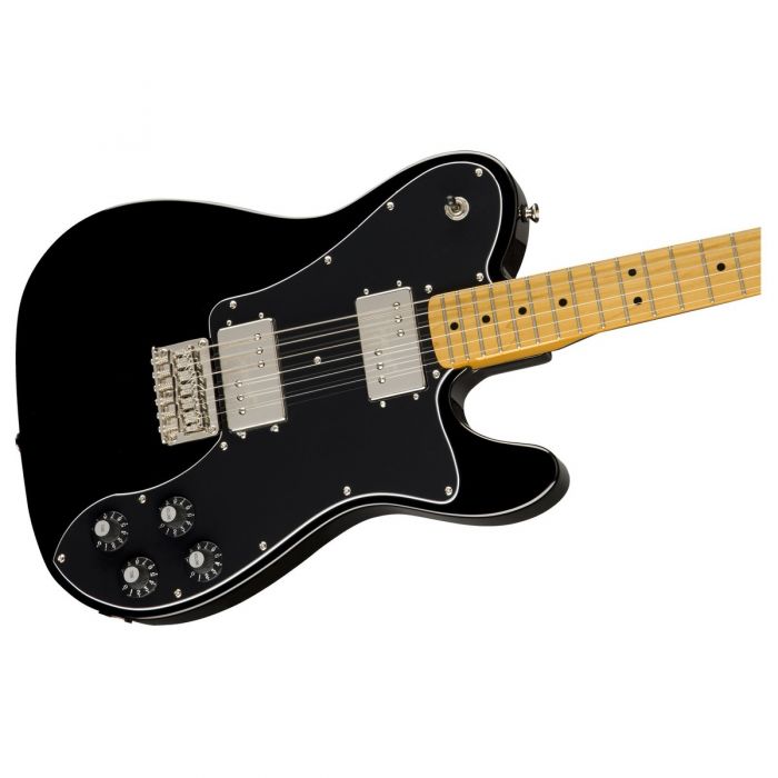 Squier Classic Vibe 70s Telecaster Deluxe MN Black Angle