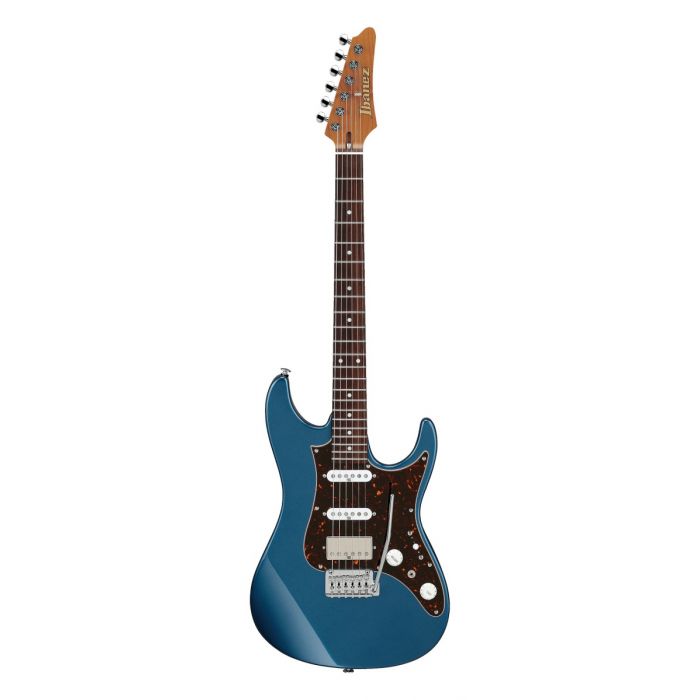 Ibanez AZ2204N-PBM Prestige Electric Guitar in Prussian Blue Metallic Front
