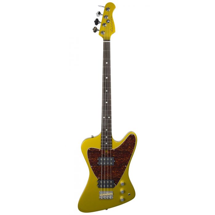 Ashdown Low Rider 4 Bass Guitar, Gold front view