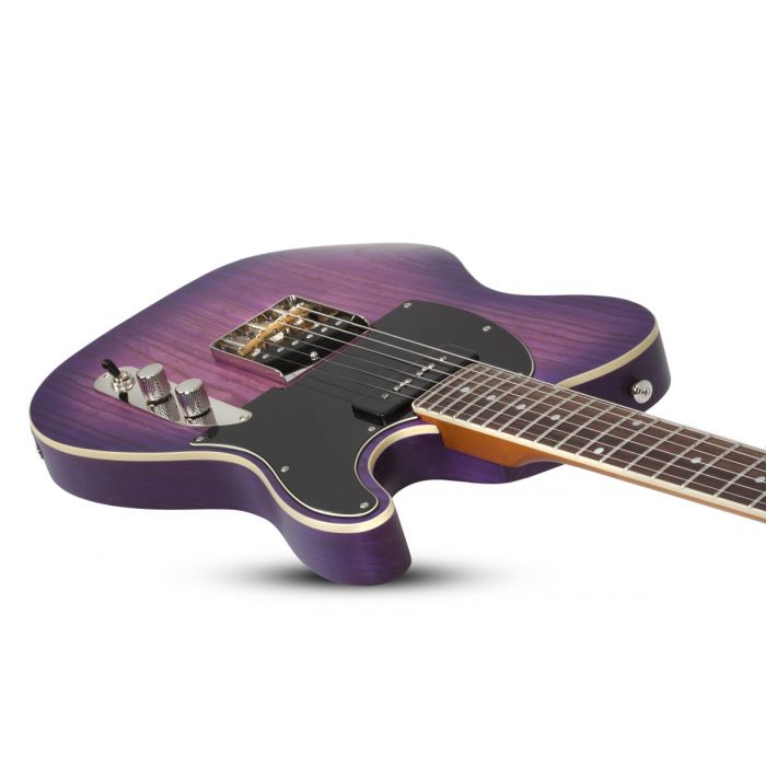 Schecter PT Special, Purple Burst Pearl Front Angle