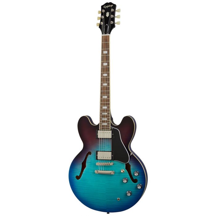 Epiphone Inspired By Gibson ES-335, Figured Blueberry Burst front view