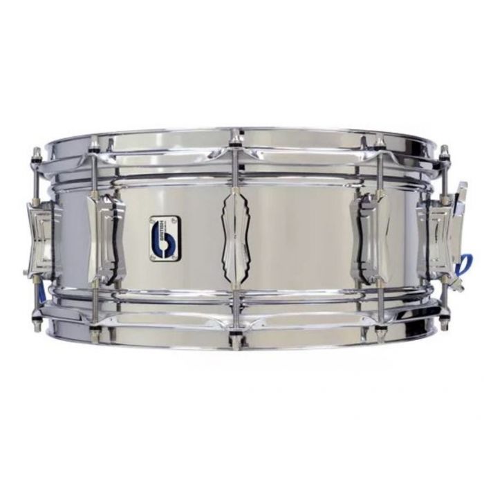 British Drum Co. 14x6 Bluebird snare drum MK2 full view