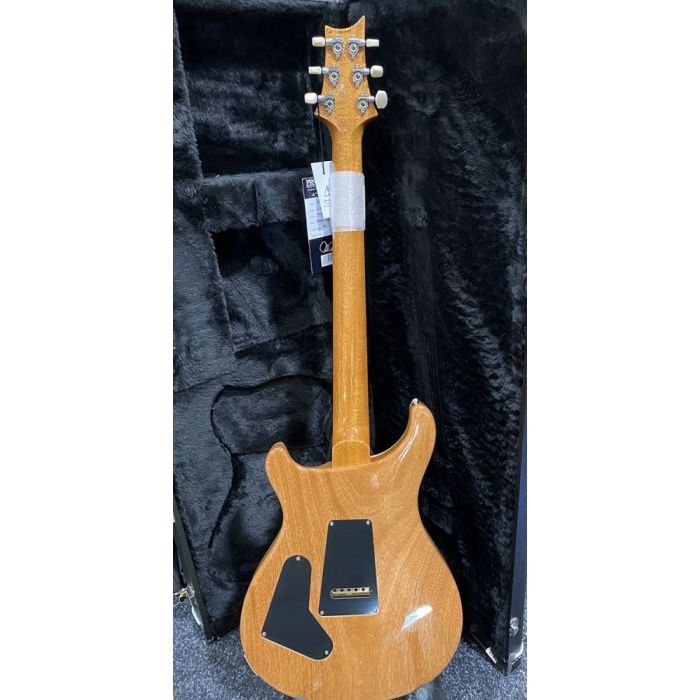 Rear view of a PRS 35th Anniversary Custom 24 Guitar, Trampas Green