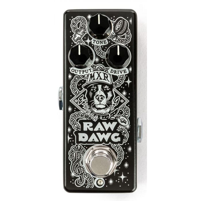 MXR Eric Gales Raw Dawg Overdrive Pedal top down view