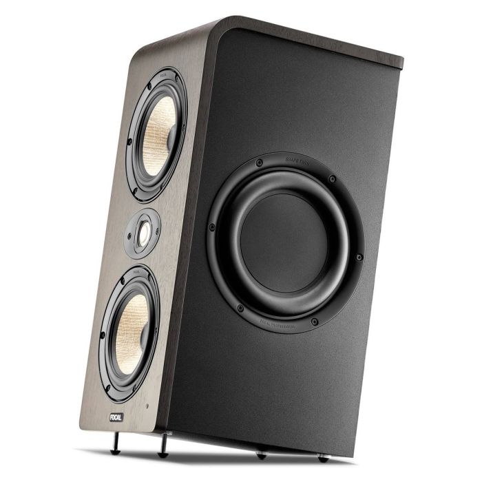 Side view of the Focal Shape Twin Active Studio Monitor