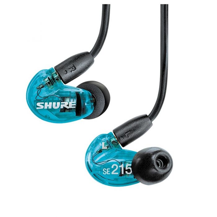 Overview of the Shure SE215 Sound Isolating Earphones Limited Edition Blue