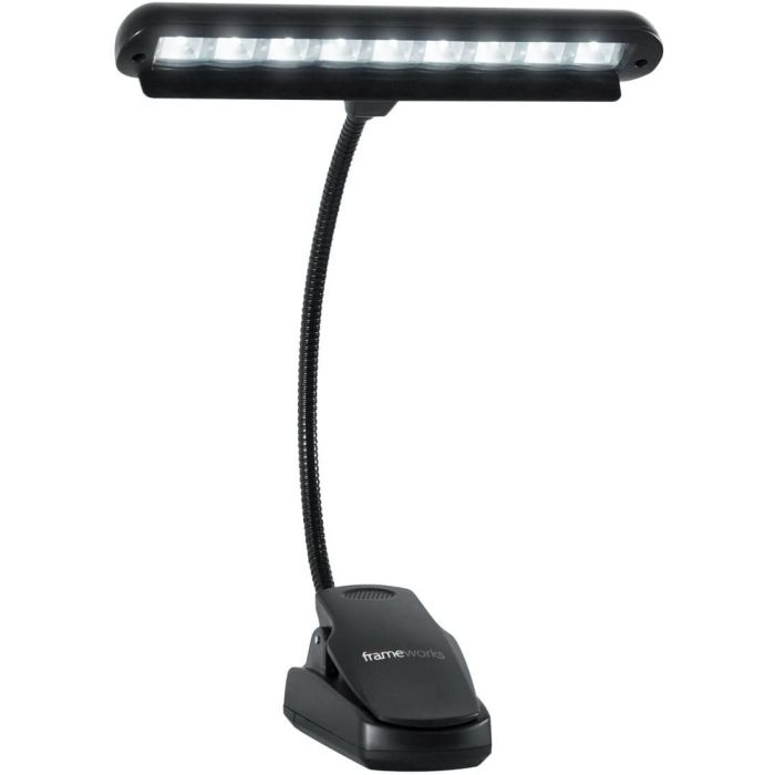 Overview of the Gator Frameworks GFW-MUS-LED Clip On LED Lamp