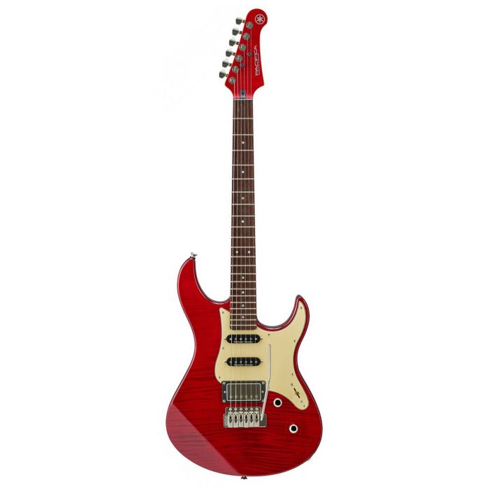 Yamaha Pacifica 612 VIIFMX Guitar, Fired Red Gloss front view