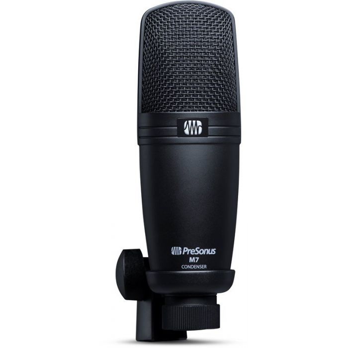 Angled view of the Presonus M7 MKII Condenser Microphone