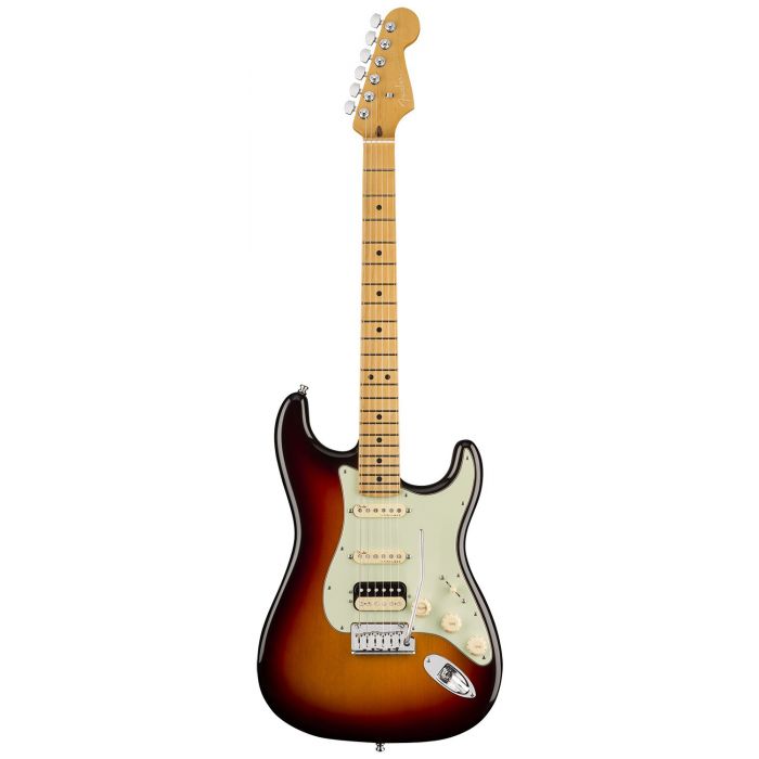 Fender American Ultra Stratocaster HSS MN Ultraburst front view