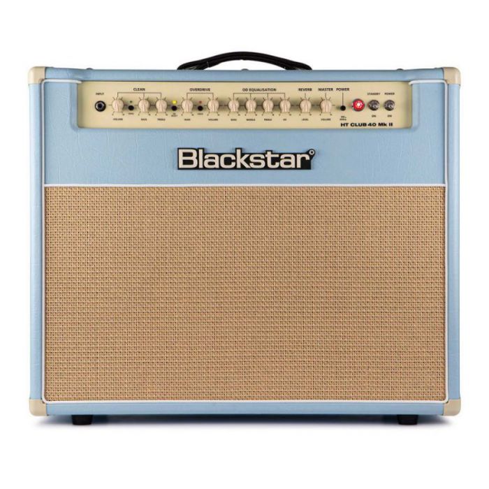 Blackstar HT-Club 40 MkII Black and Blue Combo Amp front view
