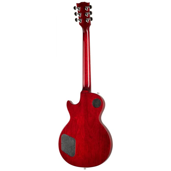Rear view of a Gibson Les Paul Studio, Wine Red