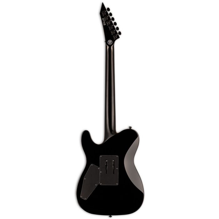 Rear view of an ESP LTD Eclipse 87 Electric Guitar, Black