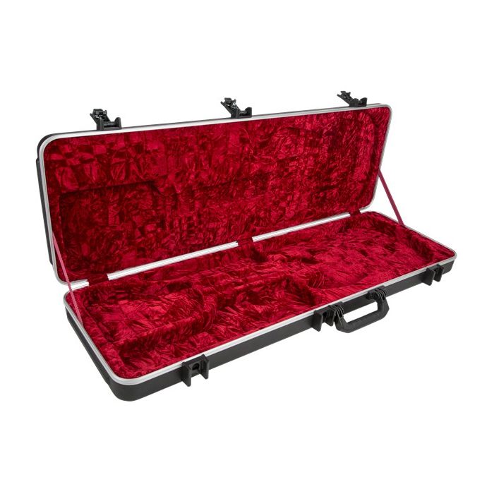 EVH Stripe Series Electric Guitar Case, Black Red Interior