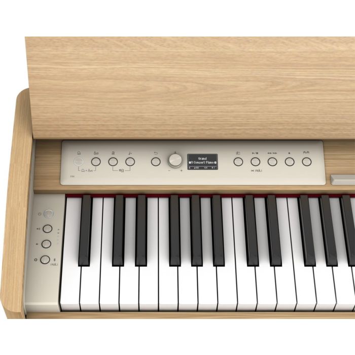 Roland F701 Digital Piano Light Oak Keys