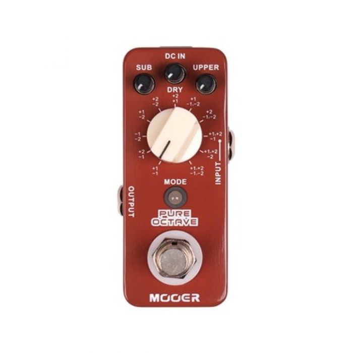 Overview of the Mooer MPO1 Pure Octave Pedal