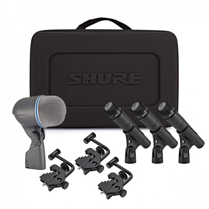 Overview of the Shure DMK57-52 Drum Microphone Kit