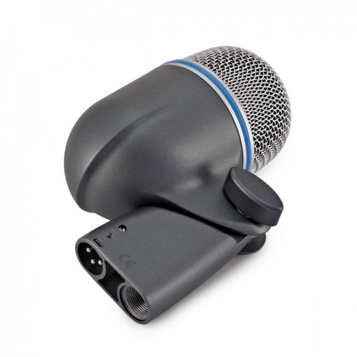 Angled view of the Shure Beta 52A