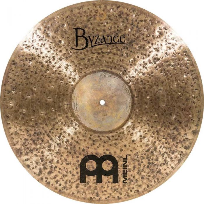 Meinl Byzance Dark 22" Raw Bell Ride Cymbal Front