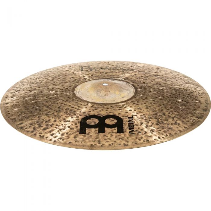 Meinl Byzance Dark 22" Raw Bell Ride Cymbal Angled View