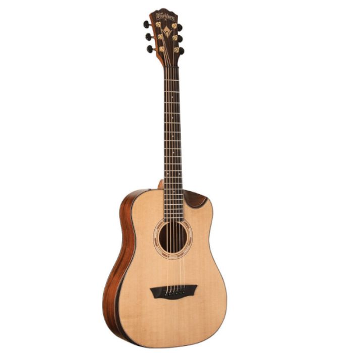 Overview of the Washburn WCGM15SK Grand Auditorium Acoustic Guitar