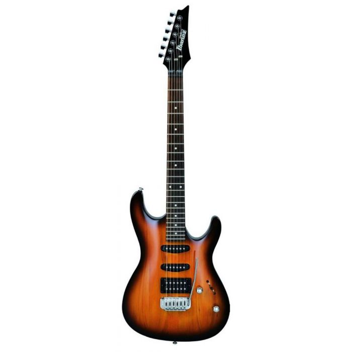 Ibanez GIO GSA Series Electric Guitar Brown Sunburst front view