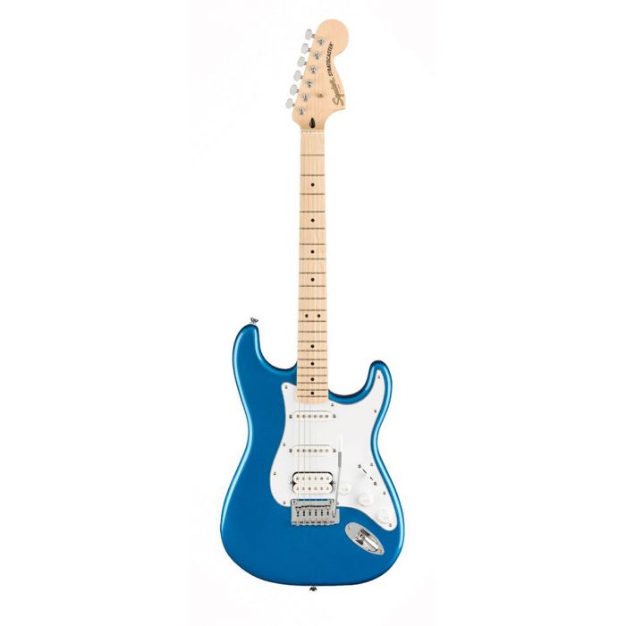 Squier Affinity Stratocaster HSS, MN, Lake Placid Blue Front View