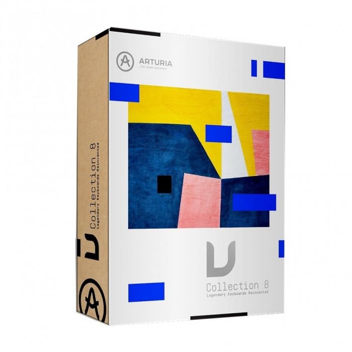 Overview of the Arturia V-Collection 8 Boxed