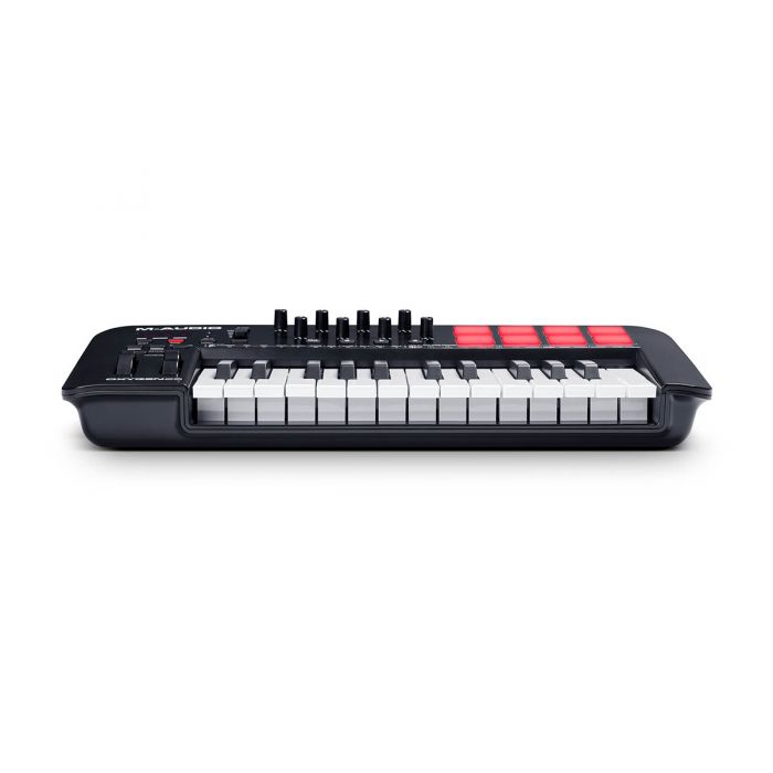 Front view of the M-Audio Oxygen 25 MK V USB MIDI Keyboard