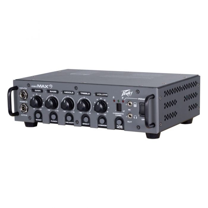 Front Right View of Peavey MiniMax Mk2 600W Bass Head