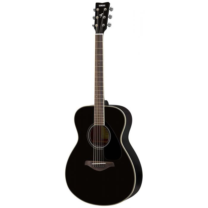 Yamaha FS820 MKII Acoustic Guitar Black front view