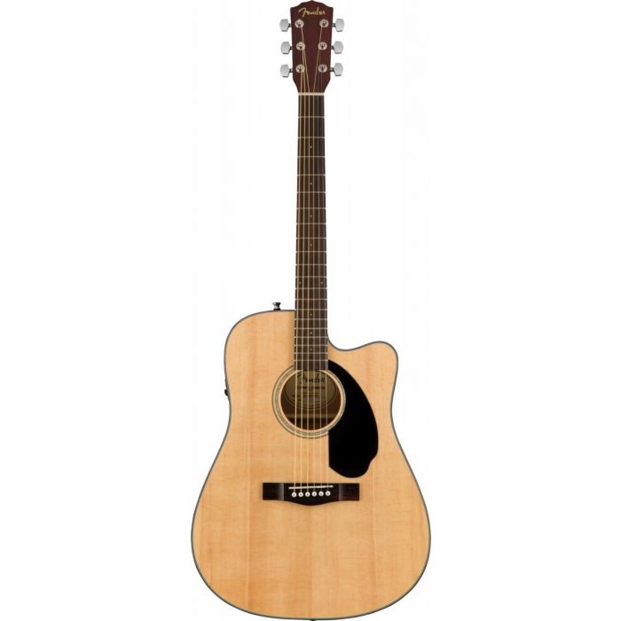 Overview of the Fender CD-60SCE Electro Acoustic Natural