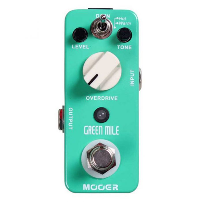 Mooer MOD1 Green Mile Overdrive Pedal Front