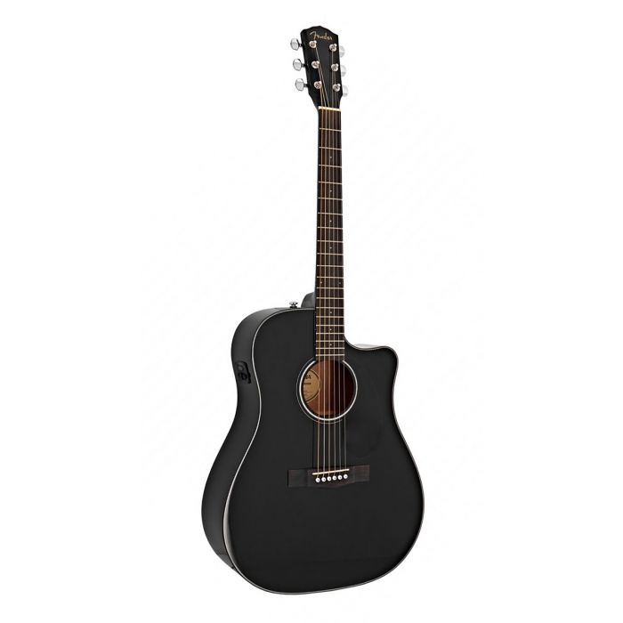 Overview of the Fender CD-60SCE Dreadnought Electro-Acoustic Black