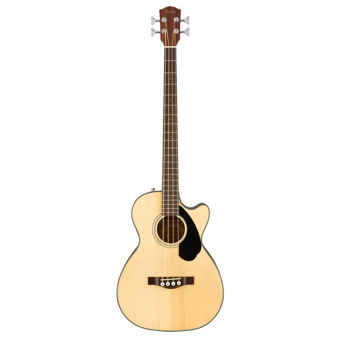 Fender CB-60SCE Acoustic Bass Natural Front View