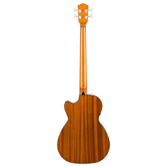 Fender CB-60SCE Acoustic Bass Natural Back View