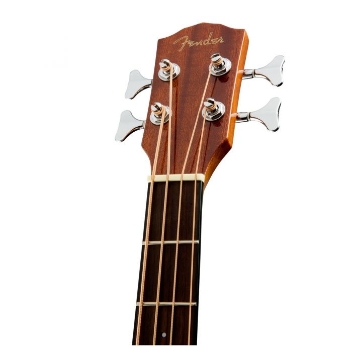 Fender CB-60SCE Acoustic Bass Natural From Headstock View