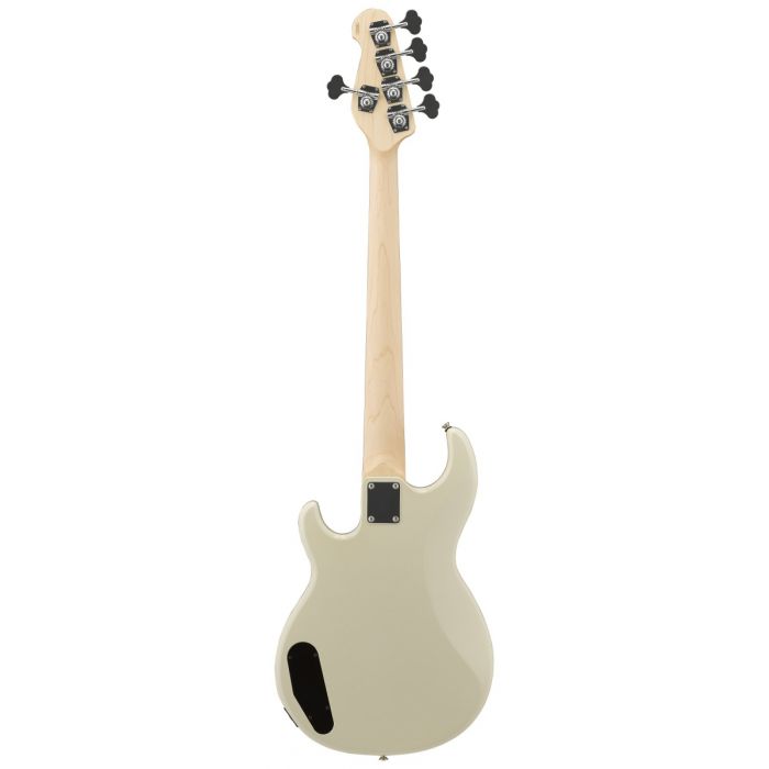 Yamaha BB 235 Electric 5-String Bass Guitar, Vintage White Back