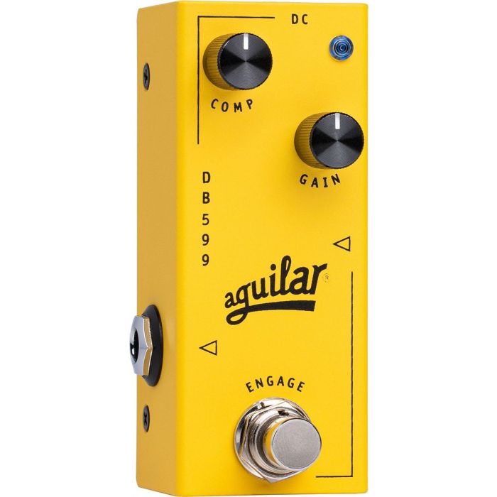 Top angled View of Aguilar DB 599 Micro Bass Compressor