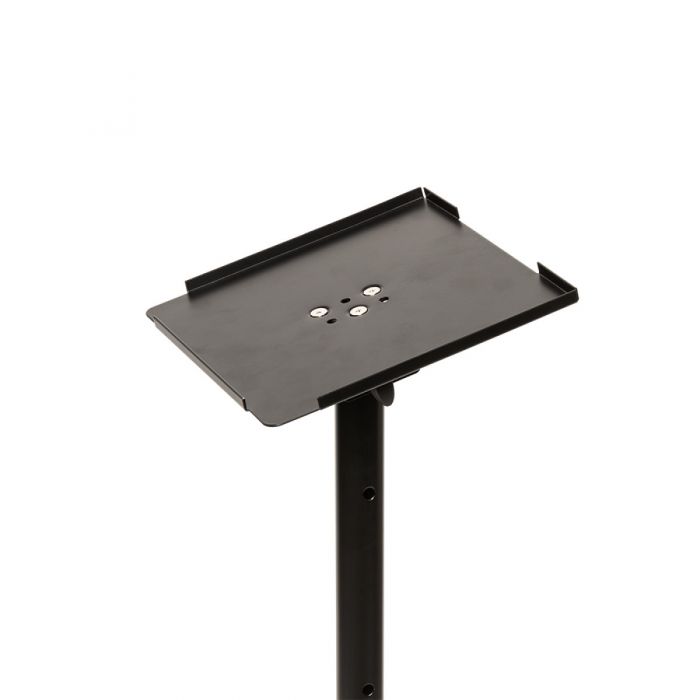 Stagg SMOS-12 Tiltable Studio Monitor Stand Angled Plate View