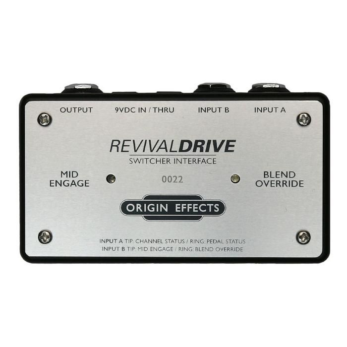 Overview of the Origin Effects RevivalDRIVE Switcher Interface