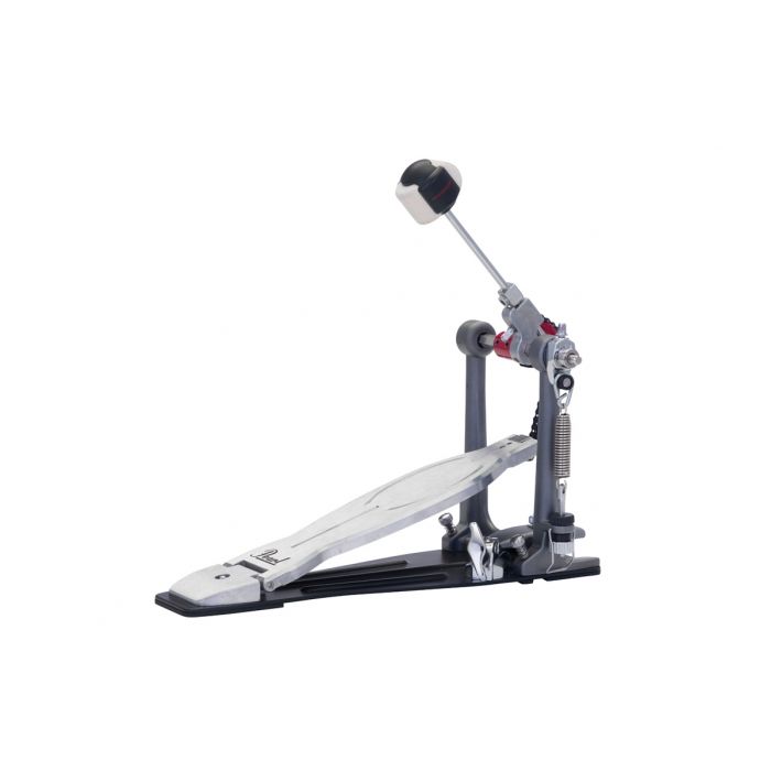 Pearl P1030R Eliminator Solo Series Kick Pedal, Red Right Side View