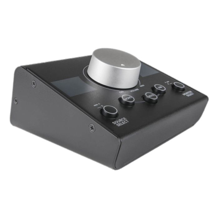 Left side angled view of the Mackie Big Knob Passive Monitor Controller