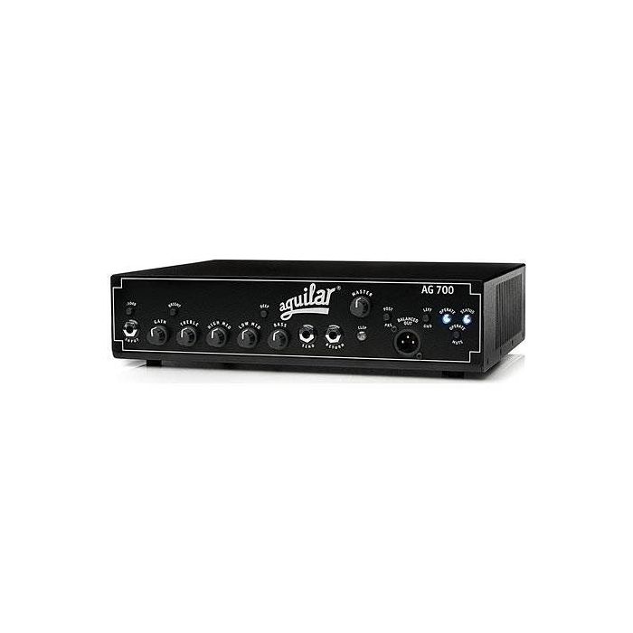 Aguilar Amplifier AG700 Bass Amp Head Front Angled View