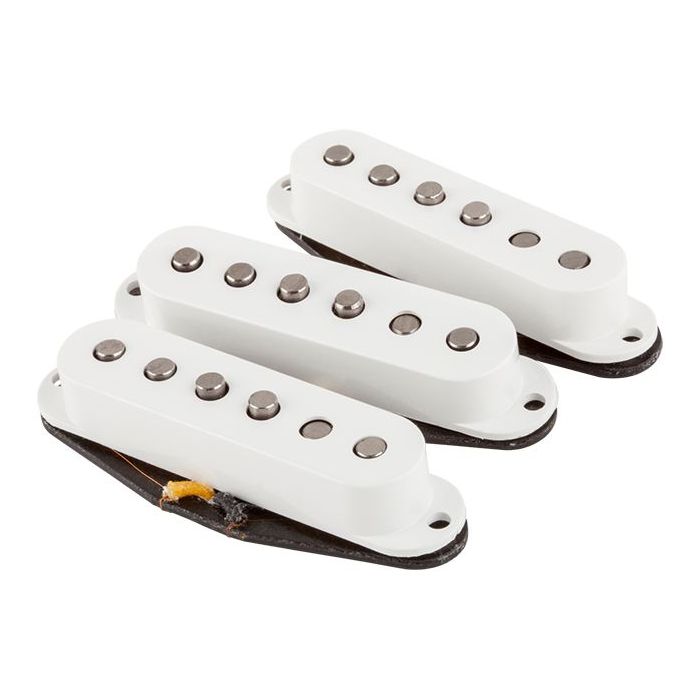 Unboxed view of a Fender Custom Shop Fat 50s Stratocaster Pickup Set
