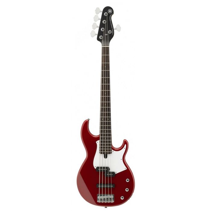 Yamaha GBB235RBR 5 string Electric Bass, Raspberry Red front view